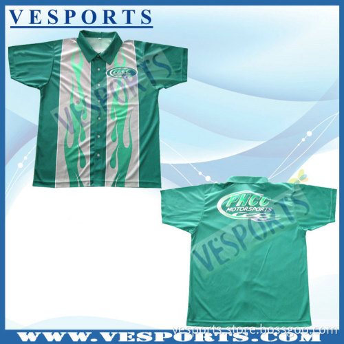 100% Polyester Custom Sublimation Racing Jersey